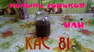 ПОЛЫНЬ ГОРЬКАЯ или КАС 81 -как приготовить отвар полыни для пчел,Beekeeping