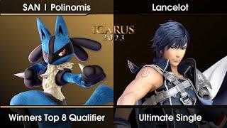 ICARUS 2023 - Polinomis (Lucario) Vs. Lancelot (Chrom) SSBU Ultimate Tournament