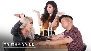 My Girlfriend's Ex and I Play a Game of Truth or Drink | Truth or Drink | Cut