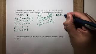 Funções: resolução de questões