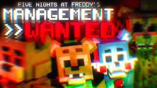 Building custom FNaF maps in Minecraft! (3) | FNaF: Management Wanted - LIVE