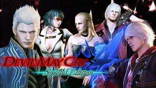 Devil May Cry 4 Special Edition Vergil Story FULL Walkthrough (PC - Steam)