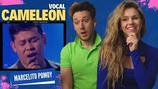 One of biggest TALENTS! Singing teacher couple react to Marcelito Pomoy - Prayer.