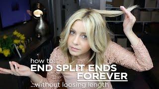 How To End Split Ends Forever - Without Losing hair Length