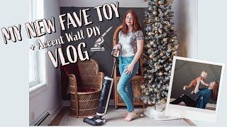 TINECO SMART VACUUM IN ACTION,  ACCENT WALL DIY + FAMILY LIFE VLOG