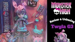 Review & Unboxing: Monster High Twyla Boogeyman G3 Creepover Party Collection