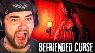 I AM BABYSITTING IN THE SCARIEST HOUSE POSSIBLE | Befriended Curse