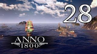 Прохождение Anno 1800 #28 - Как баги убивают интерес к игре [Затонувшее сокровище #4][Эксперт]