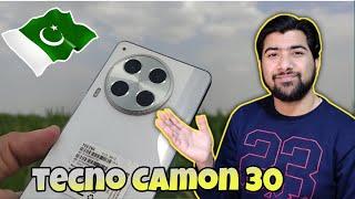 Tecno Camon 30 Unboxing in Pakistan with 12/256GB,Amoled 120Hz, 100MP Camera | Technical Beast