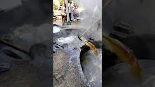 ऐसा Banta है 2000 kg Gur ( गुड ) In Village || Full UNHYGIENIC PROCESS   #shorts