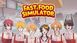 Shu POV | Fast Food Simulator! w/ Luca Ren Doppio Sonny Wilson