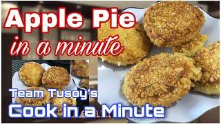 Easy Apple Pie in One Minute | Team Tusoy