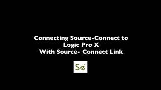 Using Source-Connect with Logic Pro X Part 1 #sourceconnect