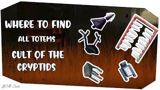 Where to FIND ALL TOTEMS in Cult of the Cryptids CHAPTER 2 [ALL COMMON AND RARE] Roblox