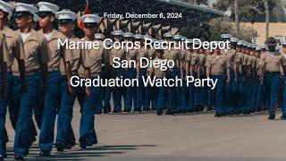 USMC: MCRD San Diego Graduation for KILO Company on December 6, 2024