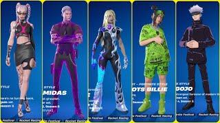 Fortnite Skin Collection! (168 Skins)