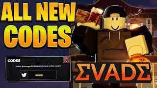 *NEW CODES* ROBLOX EVADE CODES FEBRUARY 2025 - EVADE CODES