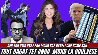 GWO NOUVEL 3 AVRIL :ATENTION GEN PYEJ NAN CPBHOME ,TRUMP APLIKE TARIF,REPIBLIKEN DIVIZE,MESAJ USCIS
