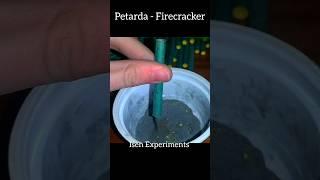 DIY CRACKER using only small FIREWORKS #experiment #firecrackers #fireworks #crackers #lifehack