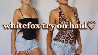 whitefox summer tops try on haul