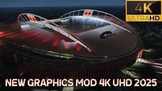 NEW GRAPHICS MOD 4K UHD 2025 - PES 2021 & FOOTBALL LIFE 2025