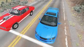  Бессмысленное разрушение автомобиля BeamNG.drive Эпизод 2