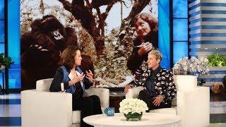 Sigourney Weaver Teaches Ellen How to Interact with Gorillas