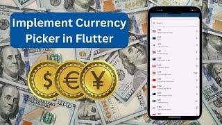 Flutter Currency Picker Tutorial: Customization, Favorites, and Filters