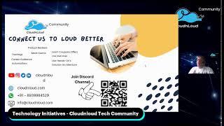 Technology Initiatives - Cloudnloud Tech Community