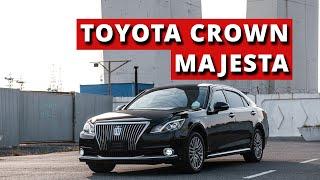 "Королевский" гибридный седан | Обзор Toyota Crown Majesta с аукциона Японии