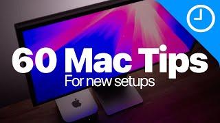 60 Mac / macOS Getting Started Tips! (2024 edition) Do you know them all?