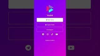 Youlnk - Все соц.сети в одной ссылке. Мультиссылка в инстаграм  Туториал по созданию.