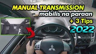 PAANO MAG DRIVE NG MANUAL TRANSMISSION (EASY WAY) TAGALOG