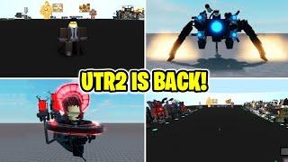 UTR2 IS BACK!! - ULTIMATE TOILET ROLEPLAY 2 UPDATE 11.0! (ROBLOX)