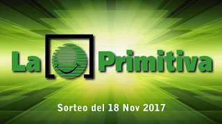 Gordo La Primitiva, resultado del sorteo del 18 de noviembre del 2017