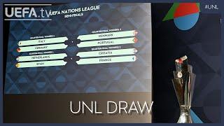 UEFA Nations League DRAW! | 2024/25 knockout stage and play-off draw