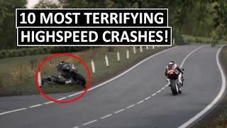 Top 10 Most Terrifying Highspeed Crashes!!! Extreme Road Racing