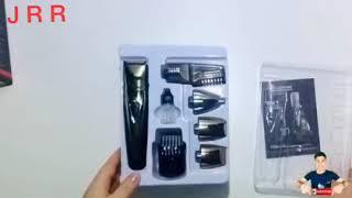 Pro Gemei 8 in 1 Grooming Kit GM-575 Body Trimmer comb