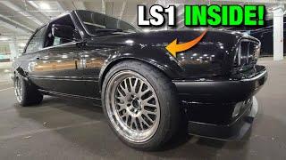 INSANELY LOUD LS1 SWAPPED BMW E30!