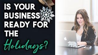 Automating Your Business for the Holidays with Kate Danielle | Think Like a Boss & Play Like a Mom