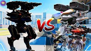  ALL ROBOTS VS ULTIMATE AO JUN! ABILITY COMPARISON! || WAR ROBOTS TEST SERVER ||