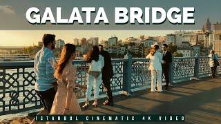 Galata Bridge, Istanbul Documentary Cinematic 4K