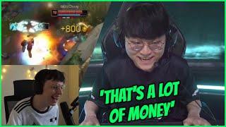 Funny ShowMaker Tells Lucid Off For Giving Chovy A Big Bounty | Caedrel