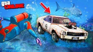 GTA 5 DRIVE RP - НОВАЯ РАБОТА ВОДОЛАЗА! НАШЁЛ КРУТОЙ ЛУТ ПО ВОДОЙ! НОВЫЙ ОСОБНЯК! ГАРВИН