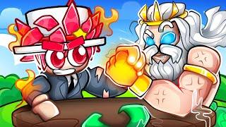 I DEFEATED POSEIDON in ARM WRESTLE SIMULATOR