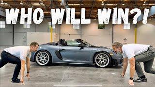 Porsche 718 Spyder RS! A Showdown... Who Can Put The Top On Faster!  With A Comprehensive Guide!