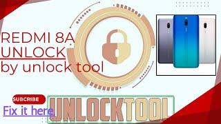 XIAOMI REDMI 8A \ UNLOCK AND FRP BY UNLOCK TOOL 2025 NEW DONE UNLOCK TOOL TUTORIAL