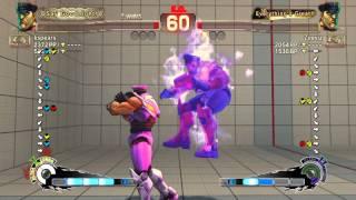 Ultra SF IV Omega battle: M. Bison(kspears) vs M. Bison(Zeeviz)-14.9.2015