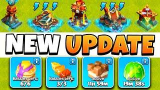 NEW Magic Snacks & Supercharged Features Explained | UPDATE Sneak Peek 2 (Clash of Clans)