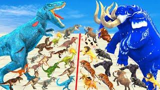 Animal Epic Battle - Dinosaurs vs Wild Animals | Animal Revolt Battle Simulator